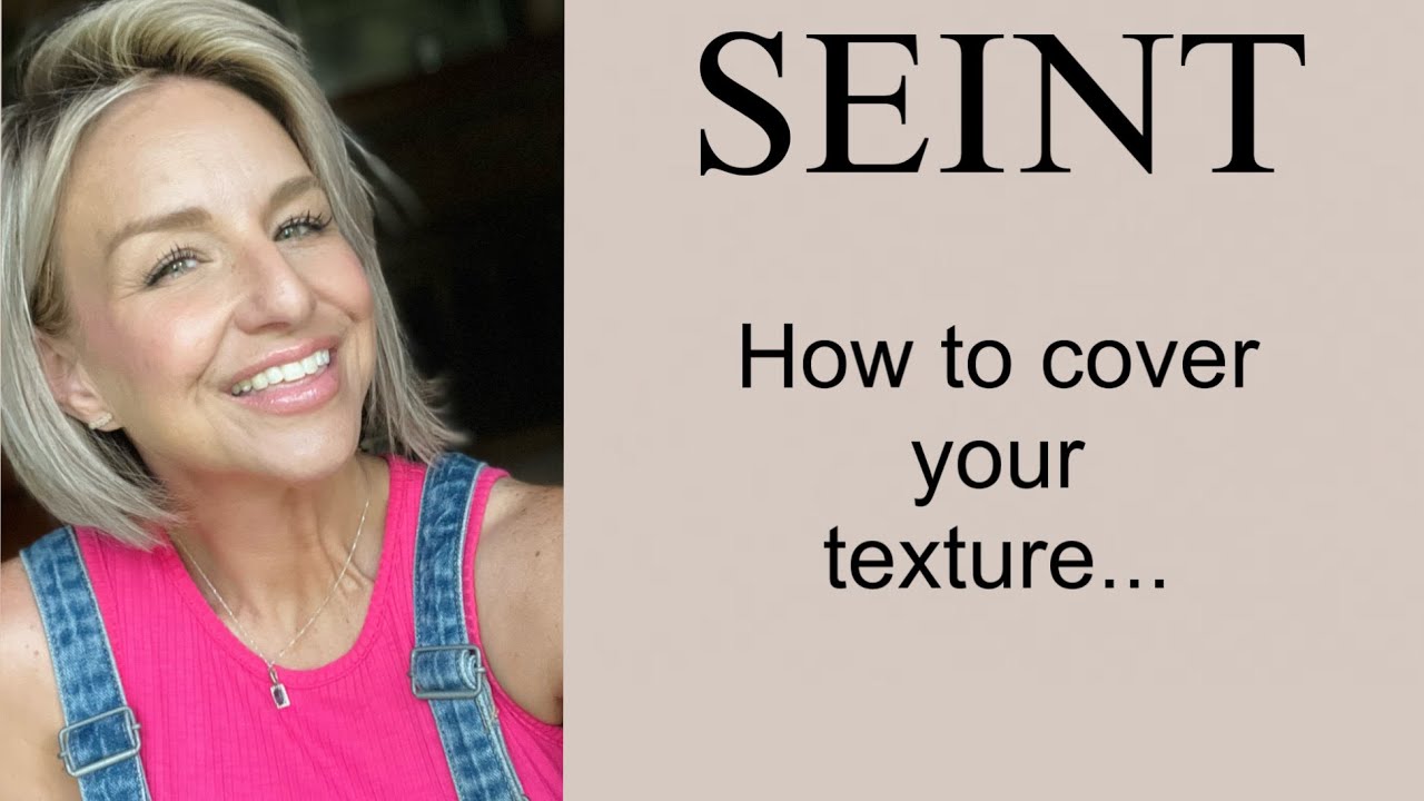 Seint Cream Makeup // How to cover texture // Can you?