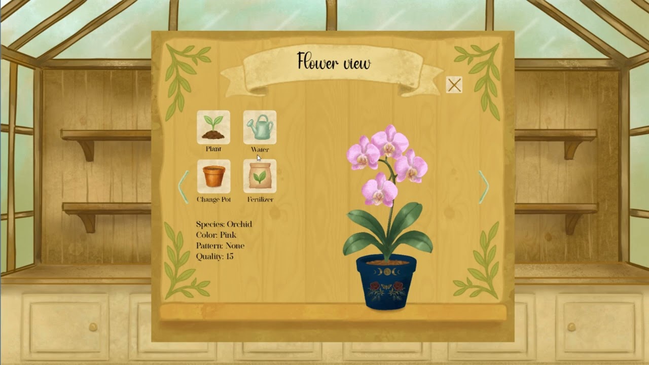 New Gameplay Overview Trailer for my cozy flower-breeding game, Floriety
