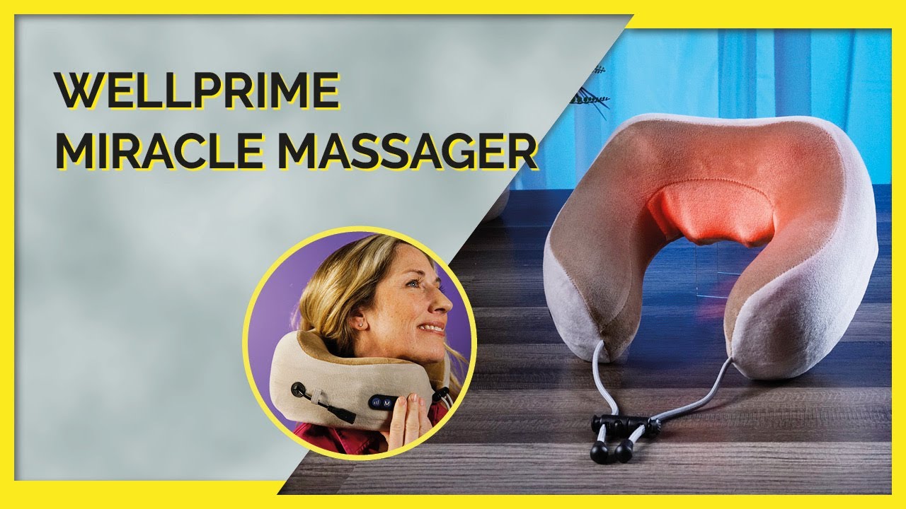 Wellprime Miracle Massager - Ihre pers&ouml;nliche Nacken Massge f&uuml;r Zuhause