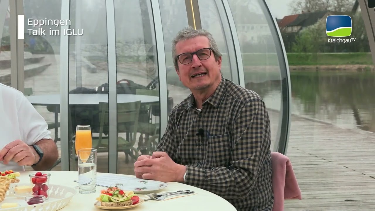 Eppingen und sein EmiL: Ein Gespräch im Glashaus