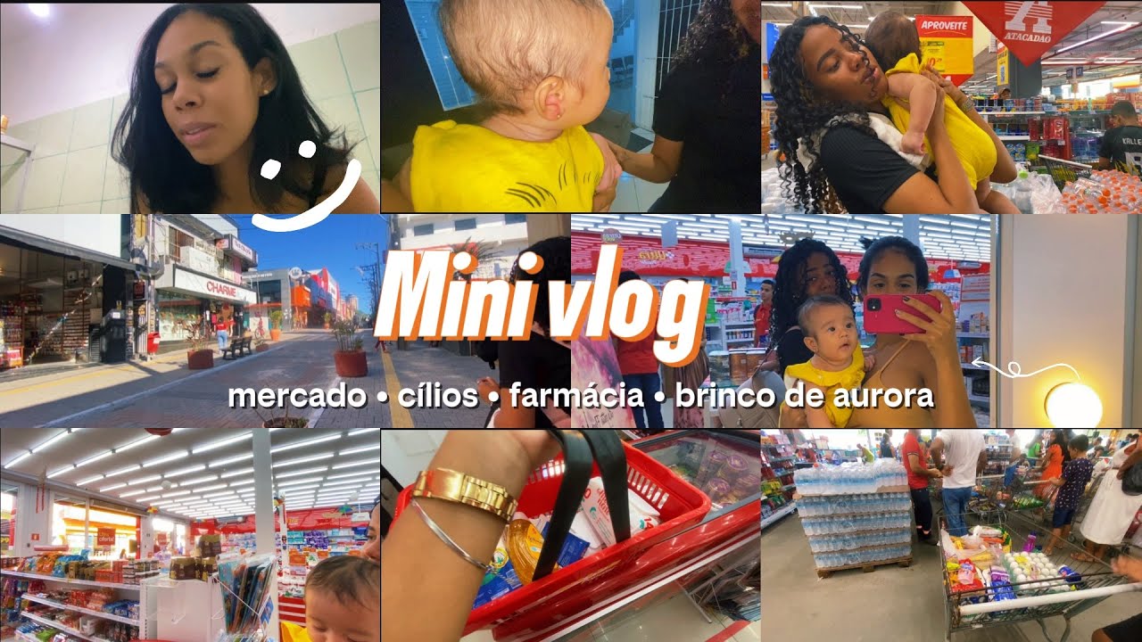 MINI VLOG - comprinhas de cosméticos • mercado • extensão de cílios 🤯🛍️🤑