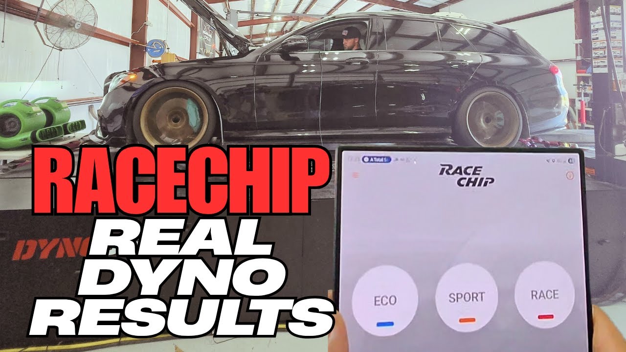 RACECHIP: REAL DYNO RESULTS! Are piggyback tunes worth it? Stock vs tuned (Mercedes turbo wagon)