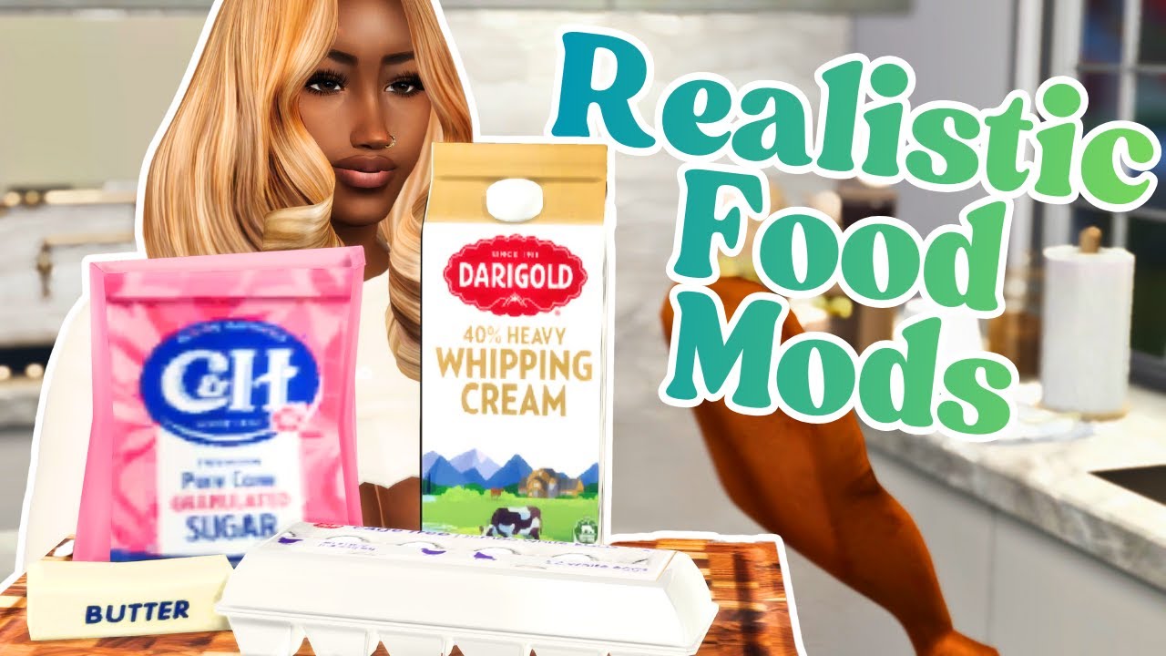 The BEST Sims 4 Food Mods for Realistic Gameplay 🍽️✨ (Live Showcase + Gameplay)