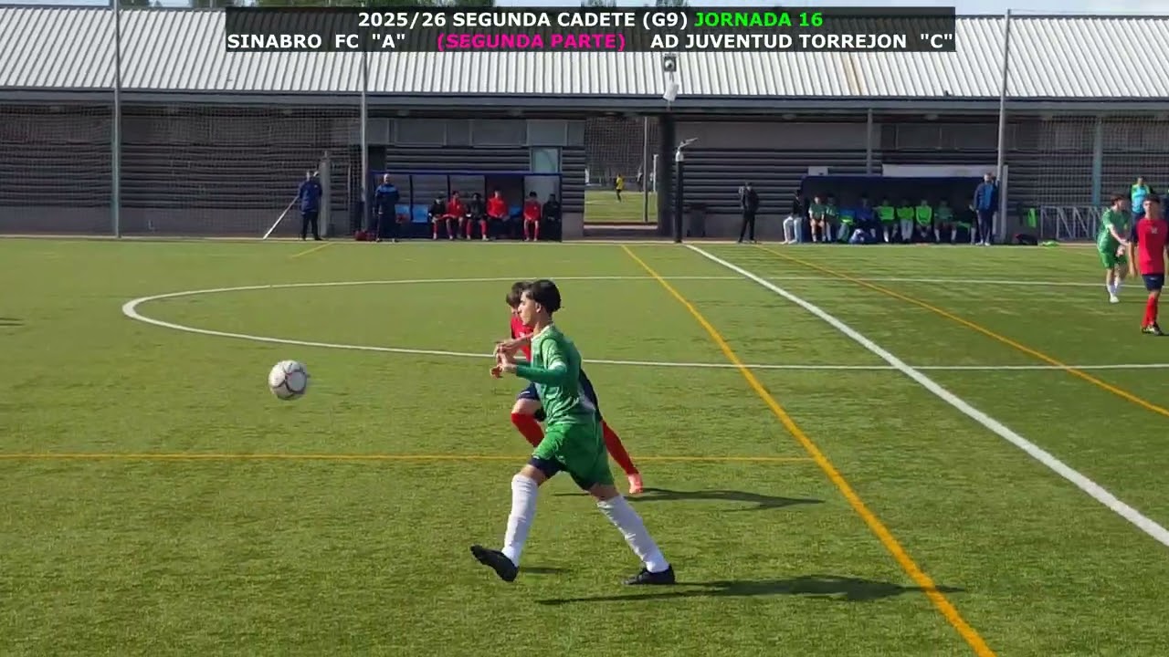 25/26 SEGUNDA CADETE (G9) J16 Primera parte(전반전) - 150226