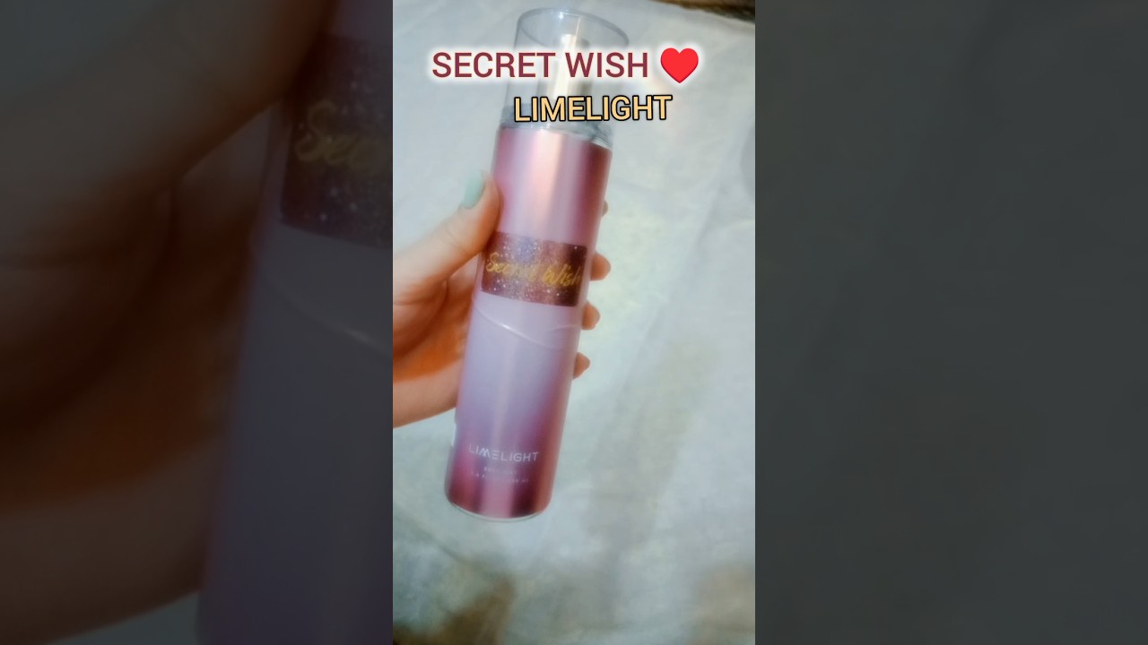 Limelight Body Mist Secret Wish review 💖✨