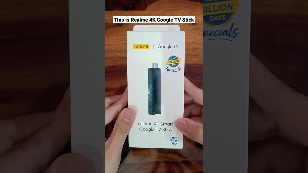 Realme 4K TV Stick with GoogleTV, Unboxing & Review ✌🏻 #shorts #realme #googletv