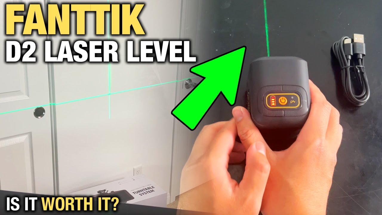 Я попробовал лазерный уровень Fanttik D2 с Amazon (обзор)