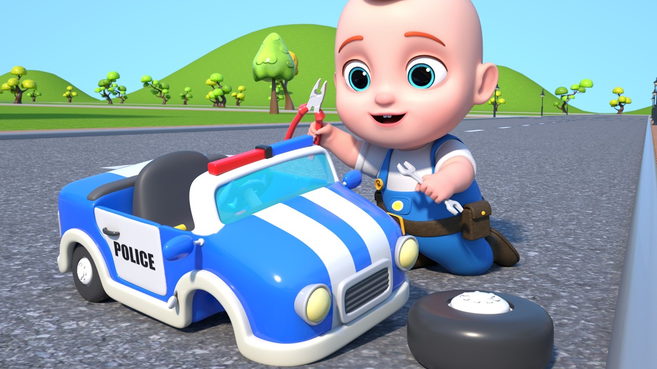 Beb&eacute; Leo arregla tu coche roto | Canci&oacute;n Del Auto Boo Boo | Beb&eacute; Leo - Canciones Para Ni&ntilde;os