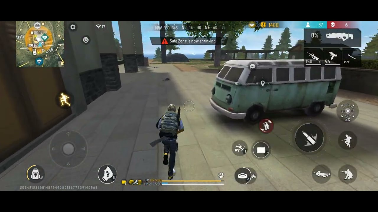 Finish with HeadShot #freefire #gameplay 