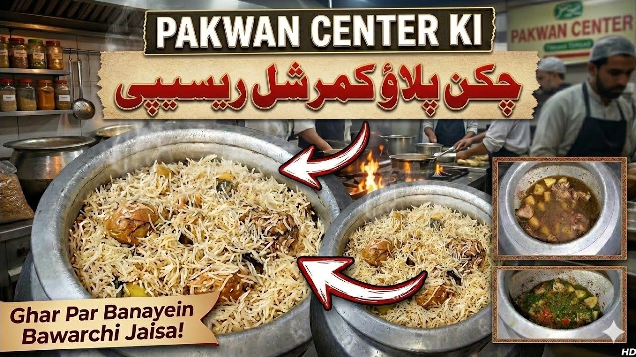 Commercial 1.5Kg Chicken Pulao Recipe Karachi Style 