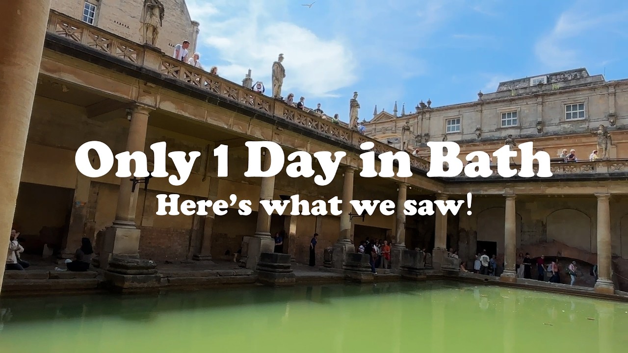 Exploring Bath in One Day | Roman Bath | Pulteney Bridge | Palladian Bridge | Hidden Gems