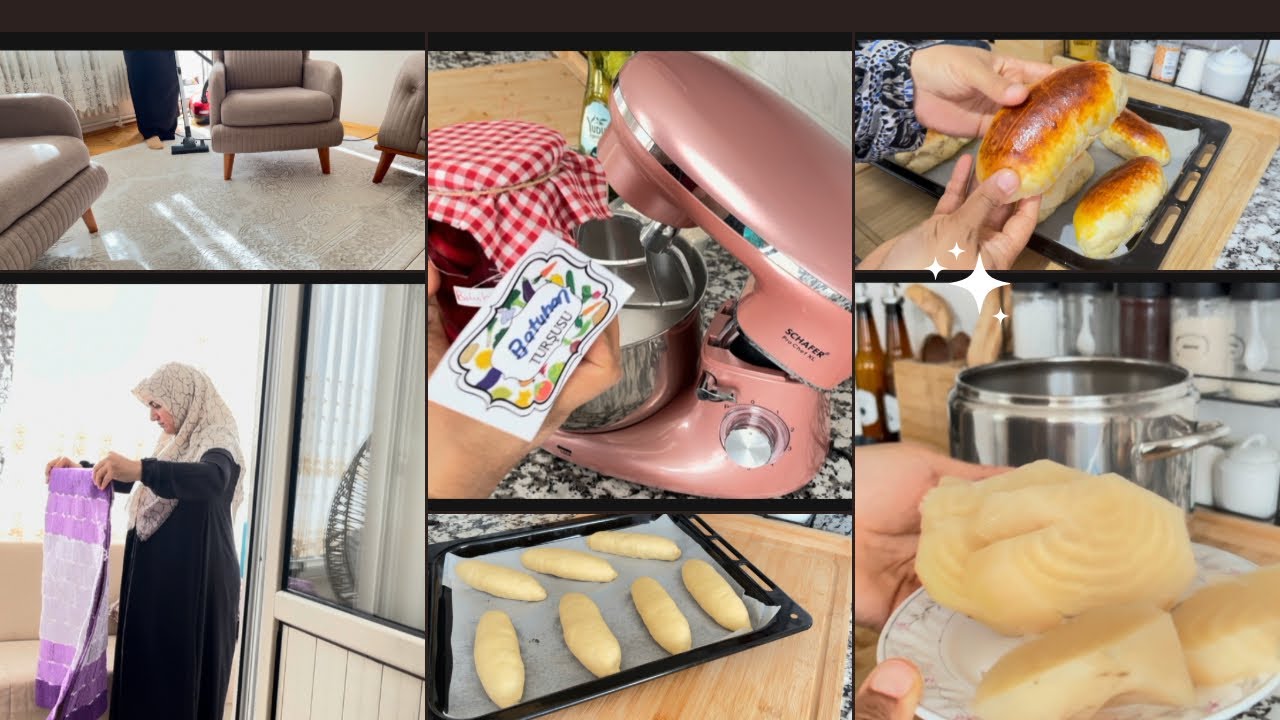 Temizlik Vlogu 🌸 Ev Temizliği, Sandviç Ekmeği ve Şeker Pancarı Hazırlığı 🍞✨