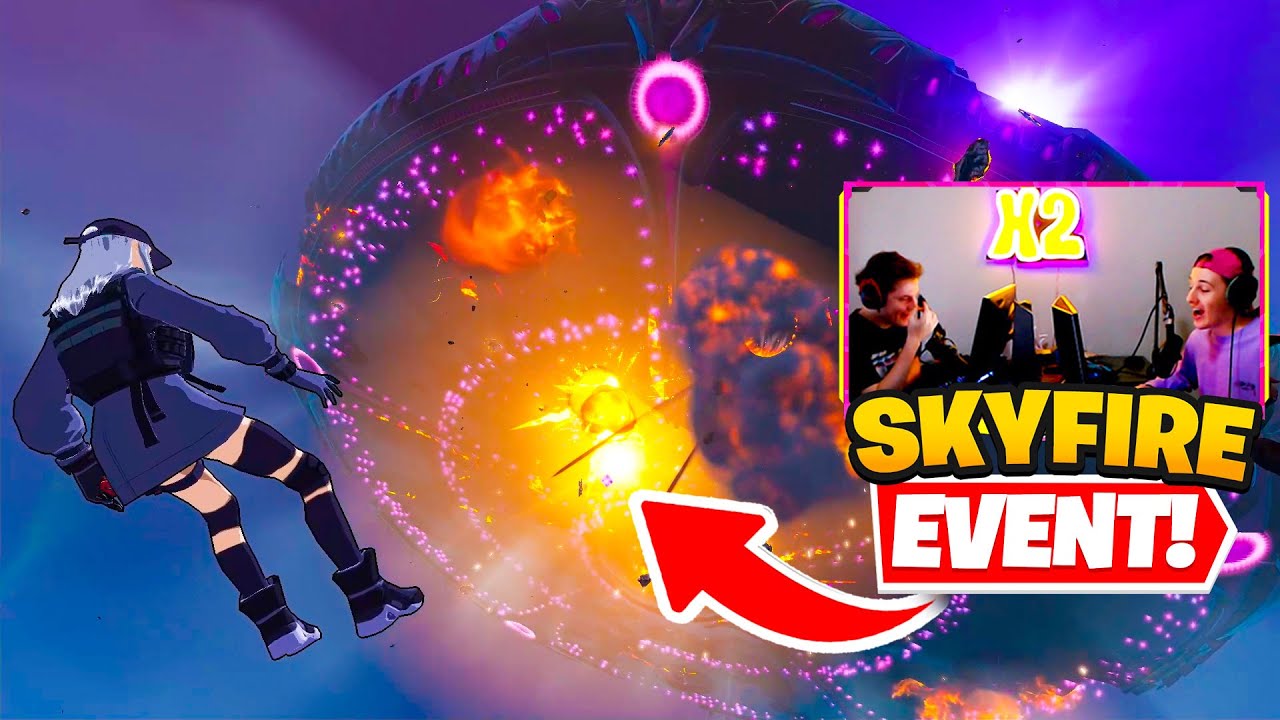 FORTNITE *SKYFIRE* EVENT REACTION!