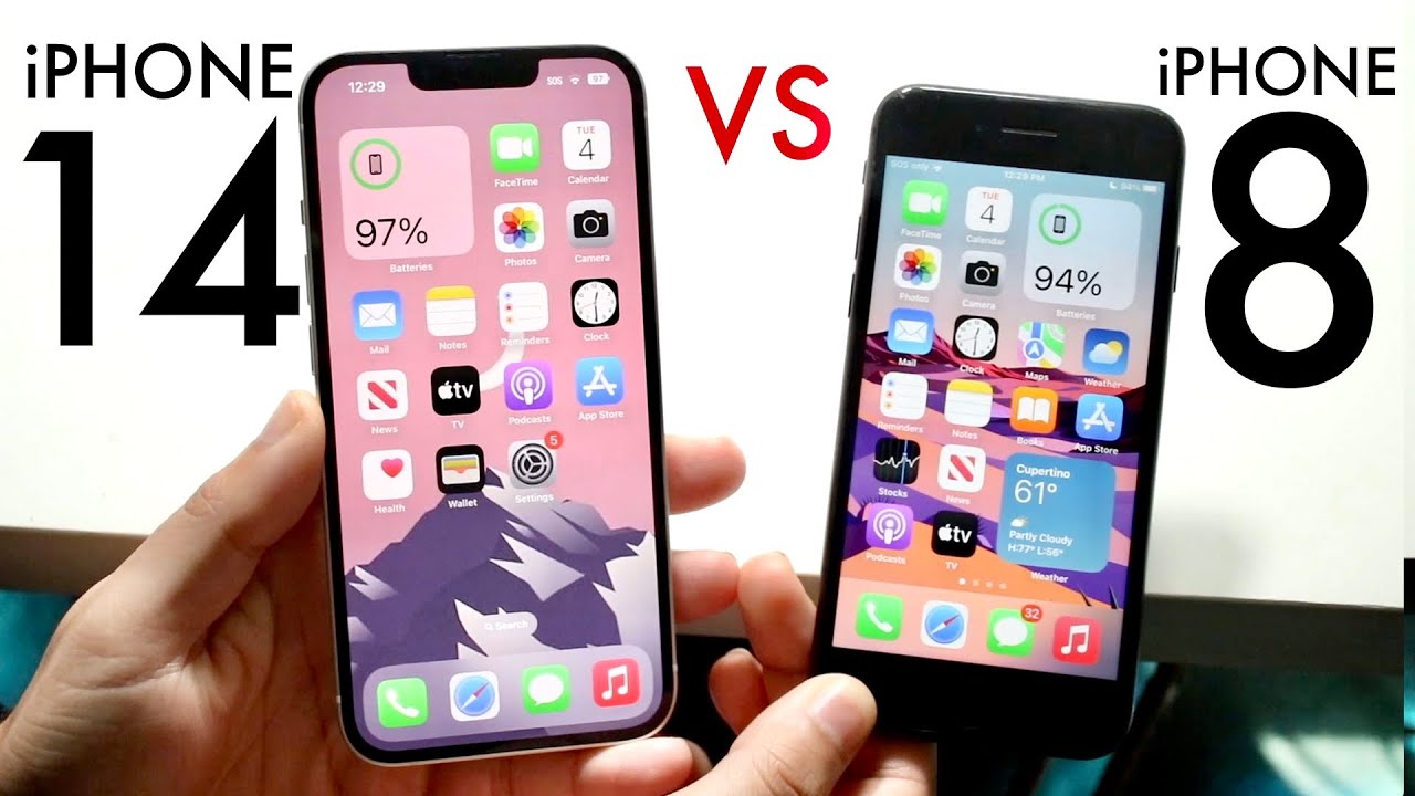 iPhone 14 Vs iPhone 8! (Comparison) (Review)