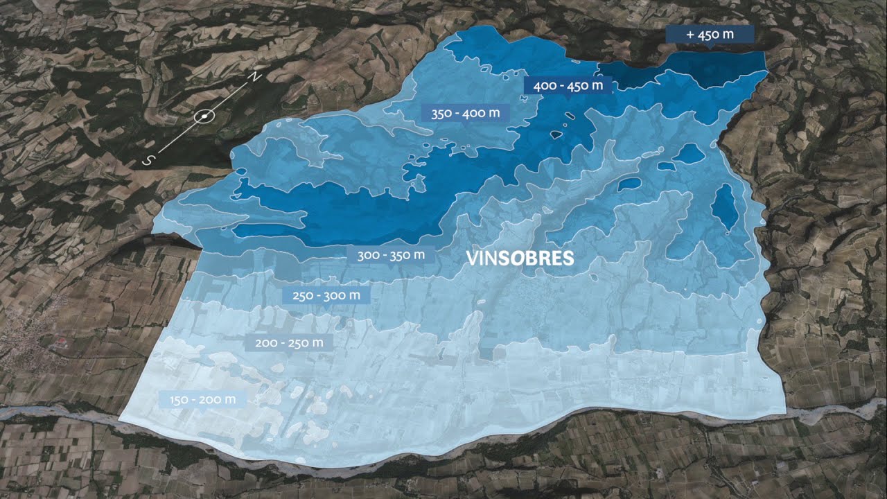 Vinsobres, un terroir d'altitude et de fraîcheur dans la Vallée du Rhône / Vidéo 3D