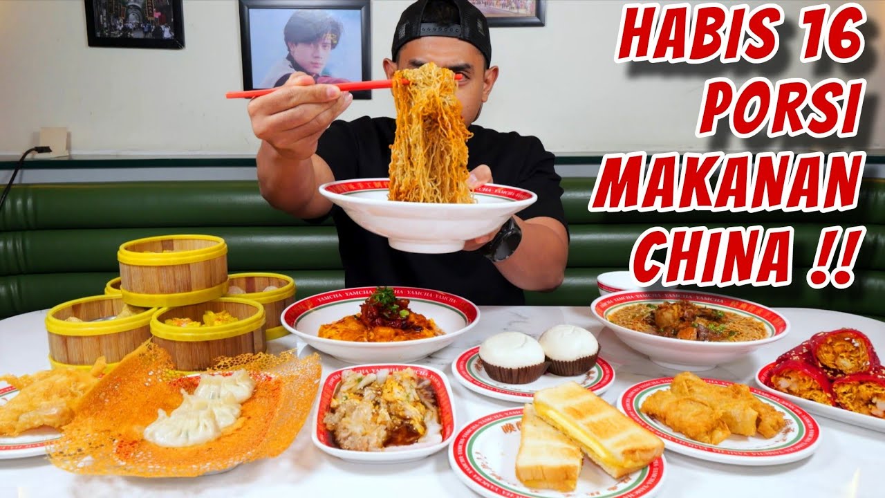 GAK BISA BERHENTI MAKAN DI RESTORAN CHINA INI !!
