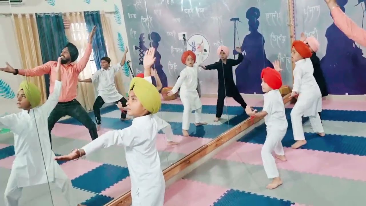 Kids Bhangra Class || Heavy Weight || Ranjit Bawa || Jassar Creations Artistry Academy, Kurali