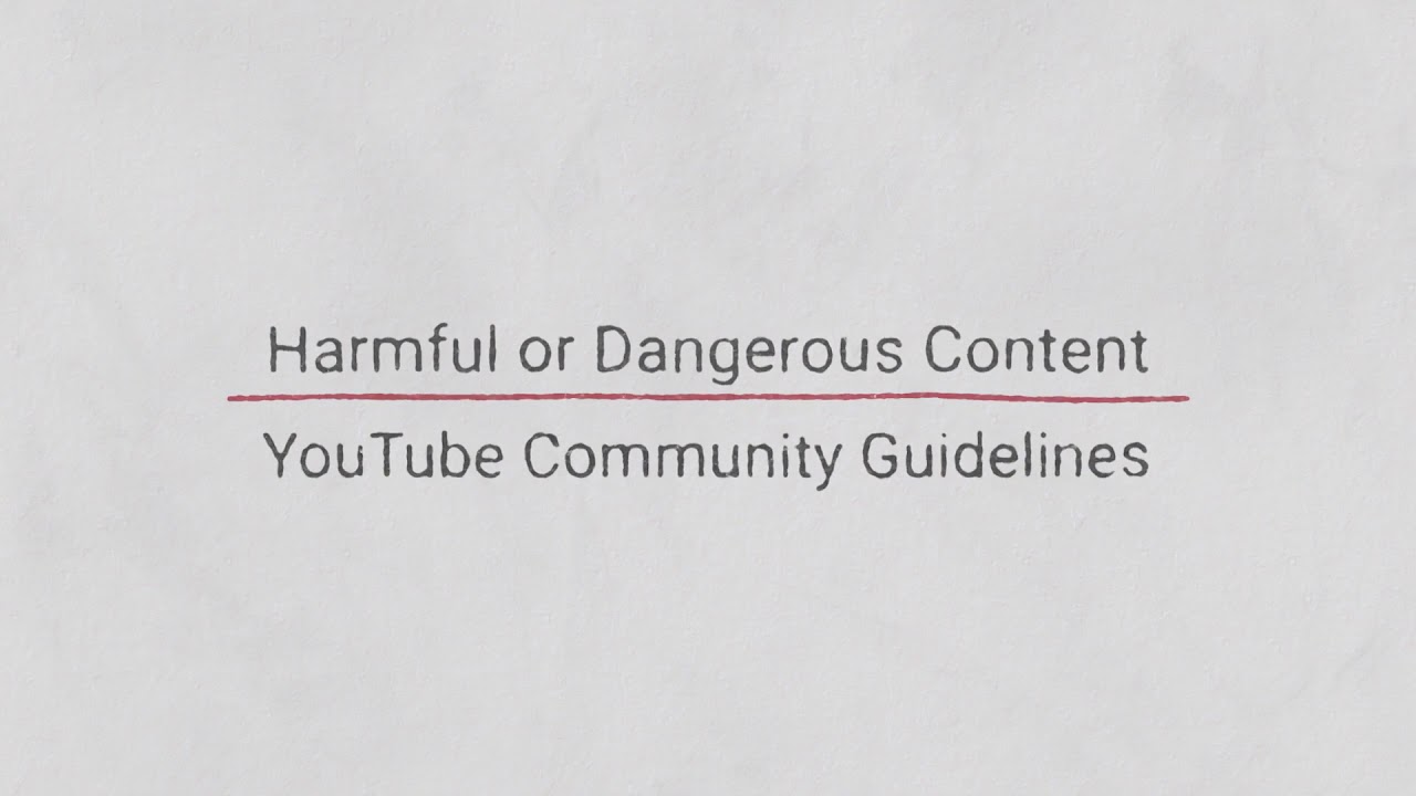 harmful and dangerous policy?