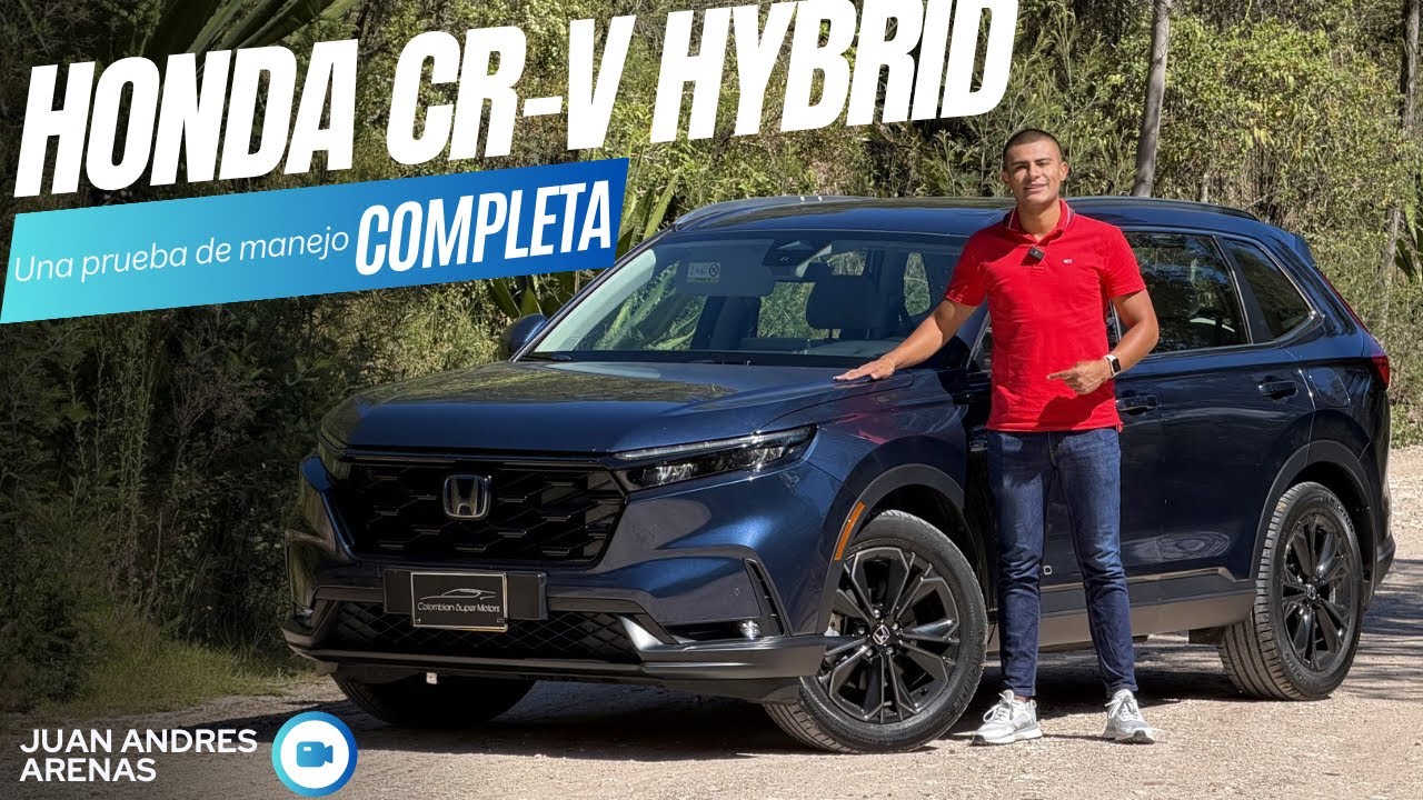 ¡HONDA CR-V Hybrid 2026!🔋| ¿Cuántos km hace?🤔| Test Drive | Prueba Completa 🏁