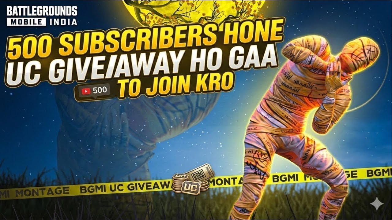 🔴  500 SUBSCRIBERS UC GIVEAWAY, || 🔴VISH IS LIVE || #bgmi #bgmilive #shortsfeed