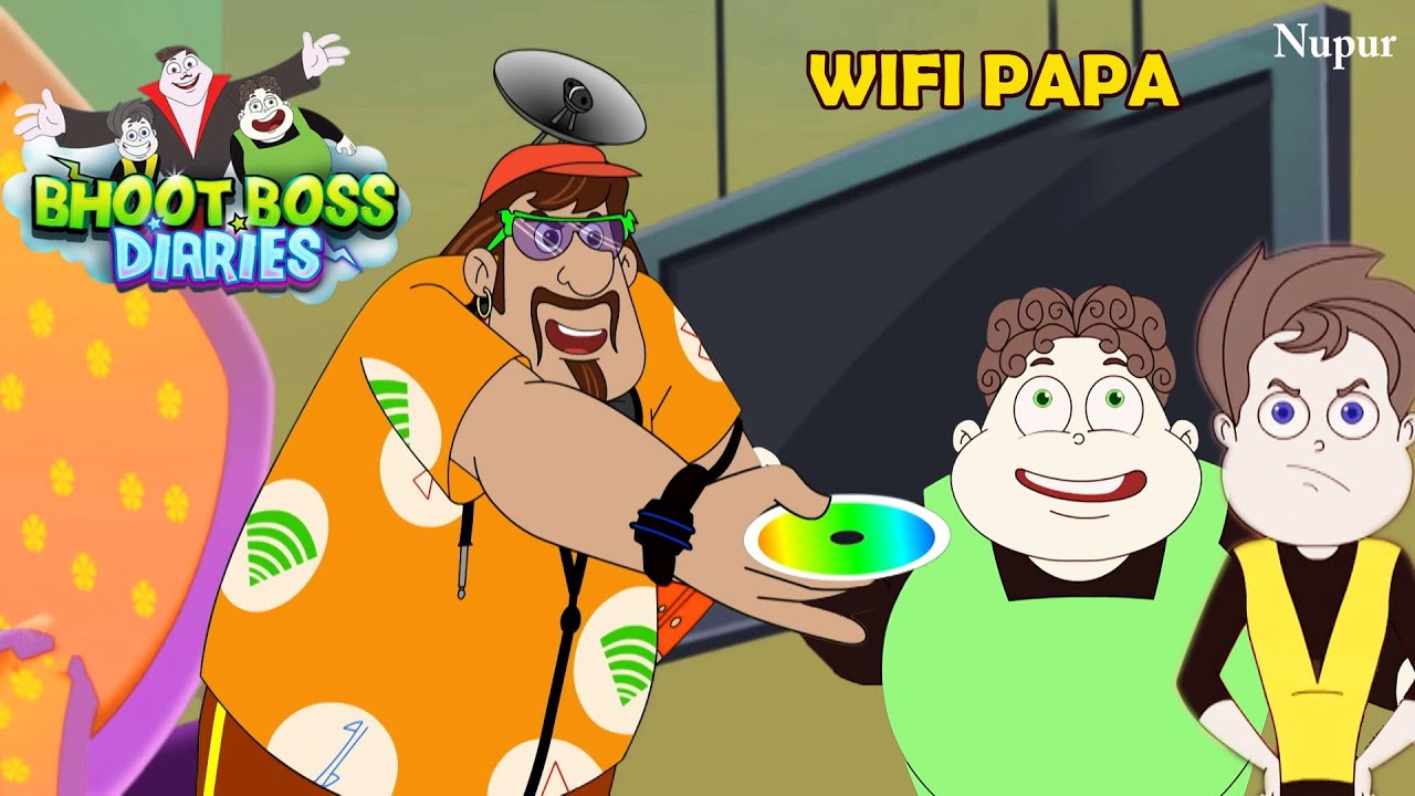 WIFI पापा | Paap-O-Meter | Bhoot Boss Diaries | New Episode | Hindi Moral Stories