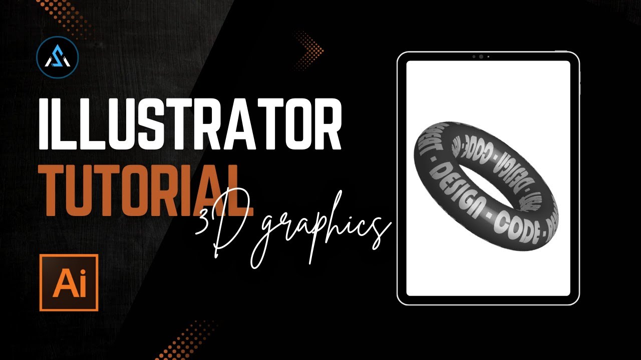 Adobe Illustrator 3D Graphics | 3D Effects | Tutorial - Adobe Illustrator Tutorial