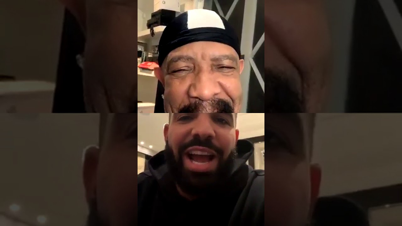 Drake and his Dad (Full Live) on Instagram 3/21/20