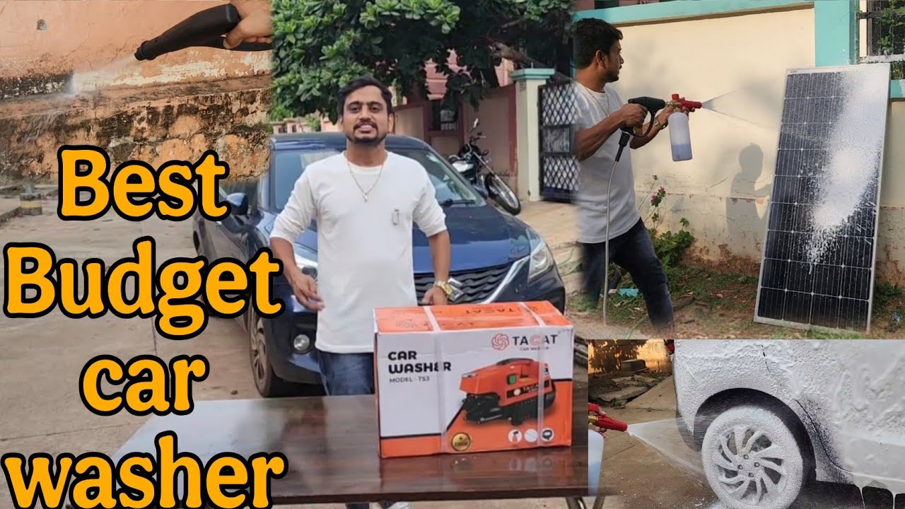 Tacat TS3 High Pressure Car Washer Machine, 2100 Watts, 160 Bars, 8L/Min Flow Rate, 8 Meters Outlet