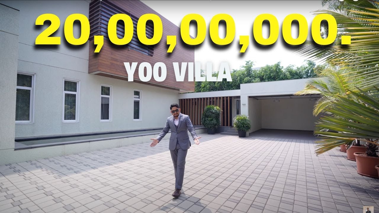 Inside 20CR Yoo Villa 5.5BHK Luxury Villa For SELL IN KHARADI PUNE | KUNAL GHOLAP.