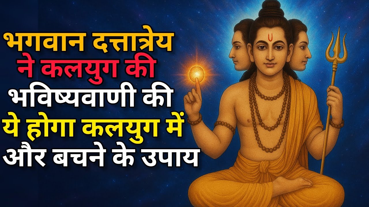 भगवान दत्तात्रेय ने की कलयुग की भविष्यवाणी । गुरु चरित्र @VBS.sanatani