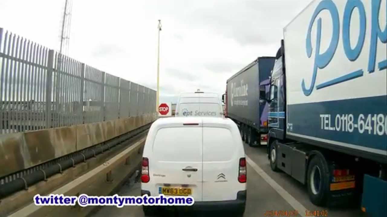 Approach and boarding Hull to Rotterdam ferry