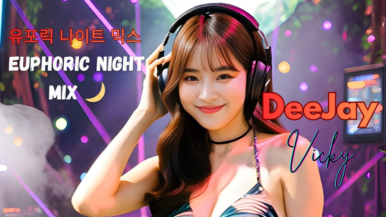 🎧 DJ Vicky – Euphoric Night Mix -🌙- EDM vibes