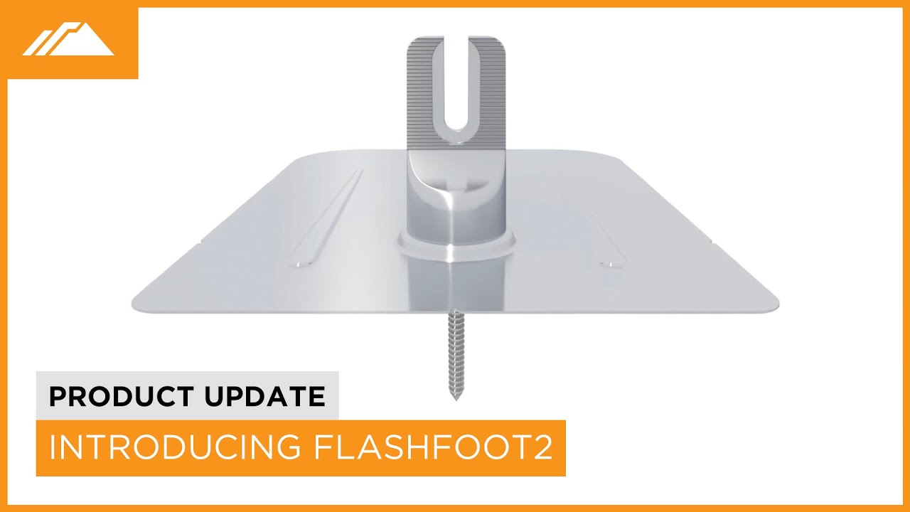FlashFoot2® // Самый прочный крепежный элемент для солнечных батарей
