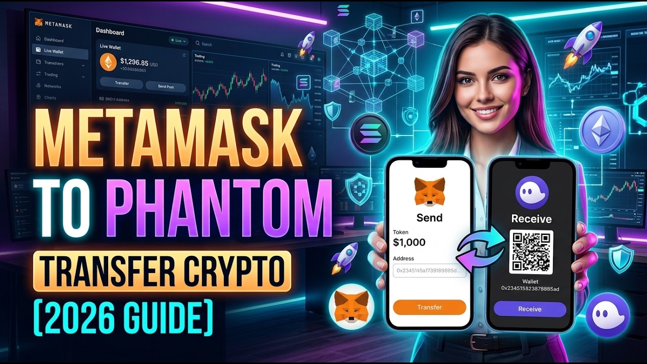 How to Transfer from Metamask to Phantom Wallet (2026 Full Guide)