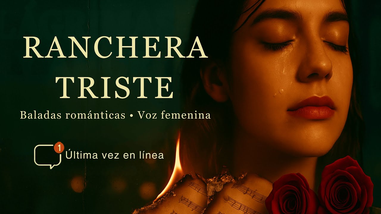 Ranchera Triste: Lágrimas y Amor — Baladas Románticas con Voz Femenina