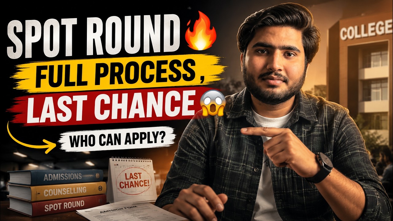 🔥 IPU Spot Round 2026 Complete Guide | Spot Round Process, Eligibility, Cutoff & College Chances 🎓