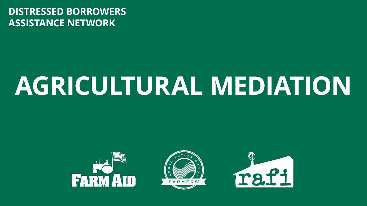 Agricultural Mediation (DBAN Gathering Training)