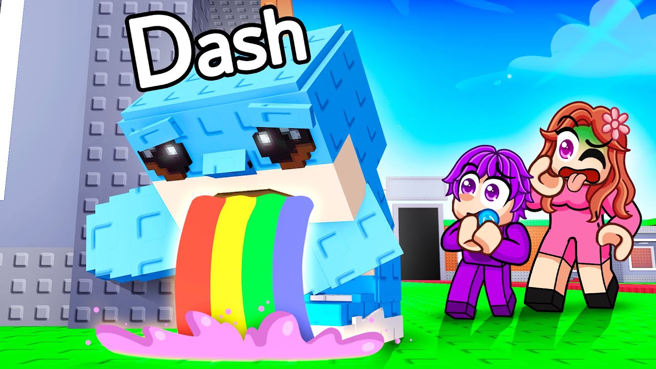 I Pretended to be a Sick Baby Brainrot in Steal a Brainrot…