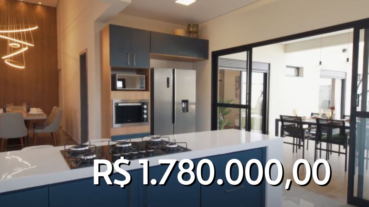 CASA À VENDA ITU/SP COM CONCEITO ABERTO NO RESIDENCIAL VILA DOS MANACÁS