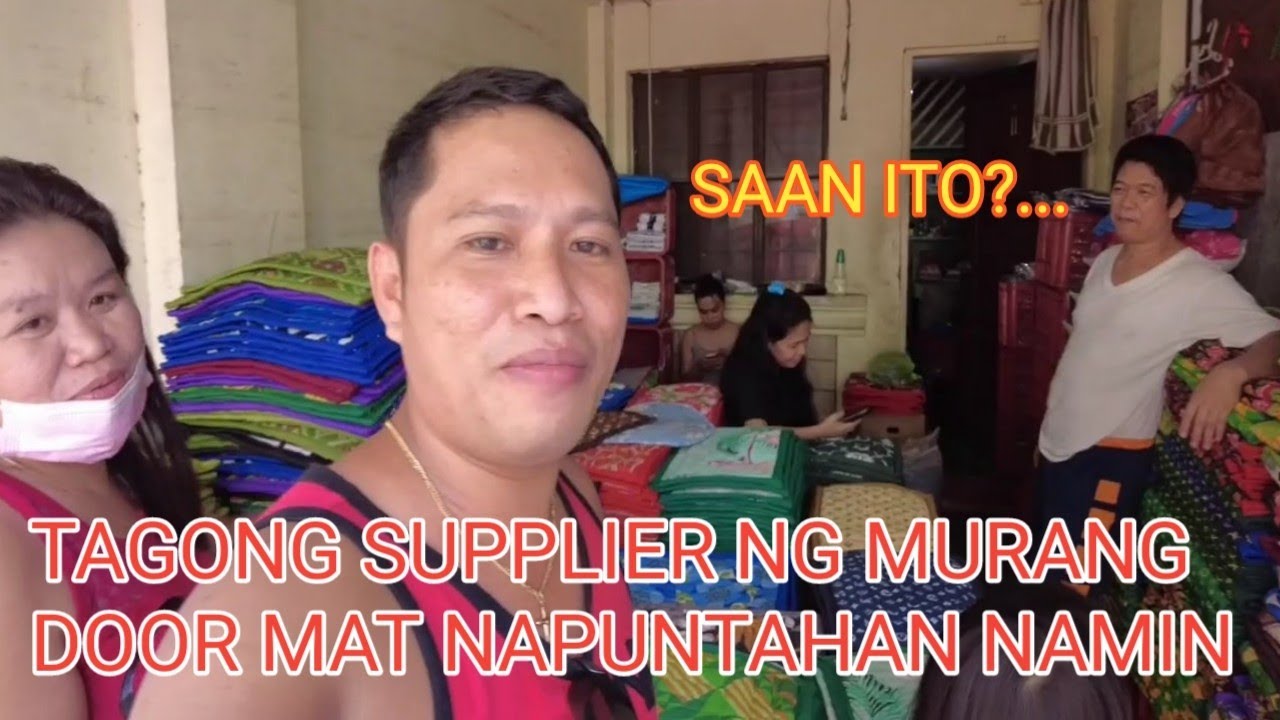 Naka Tago na SUPPLIER NG MURANG DOOR MAT NAPUNTAHAN NAMIN