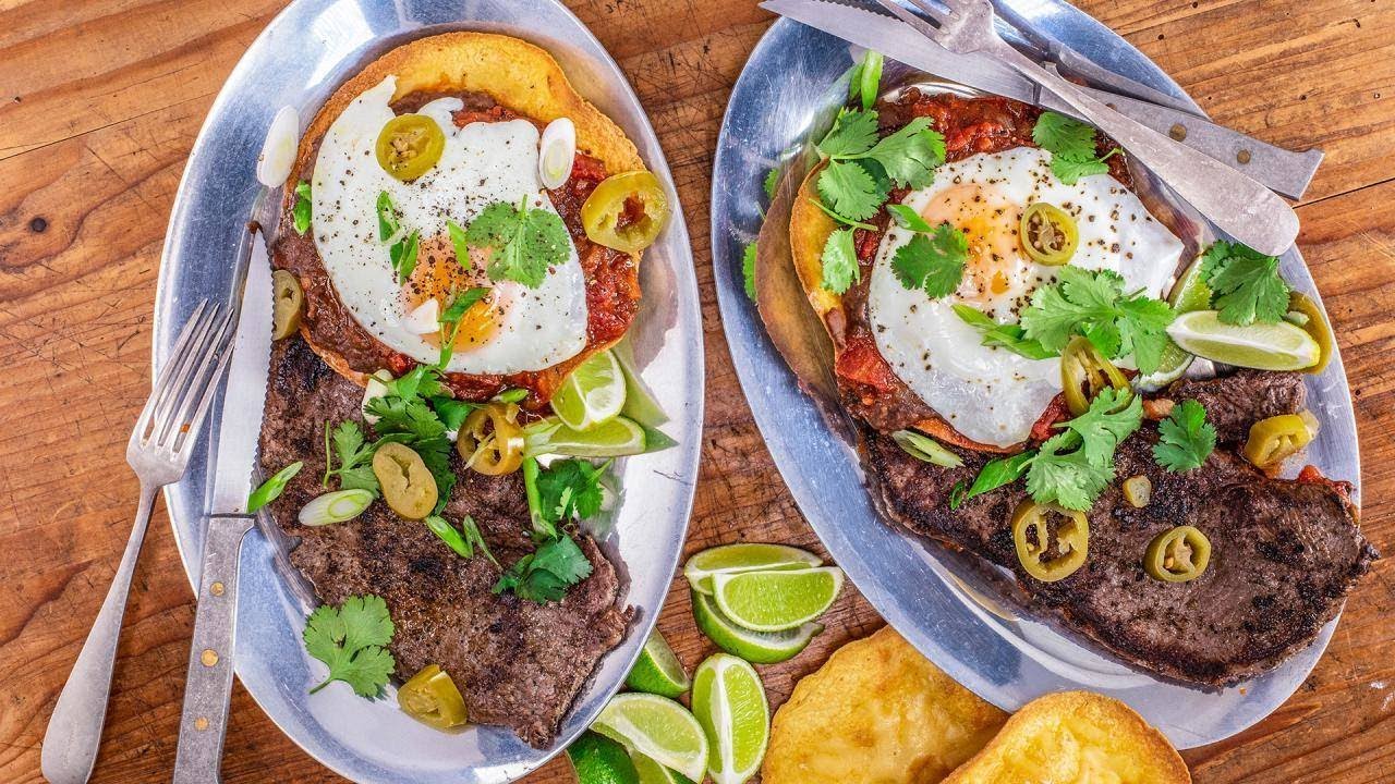 How To Make Steak and Eggs Rancheros By Rachael