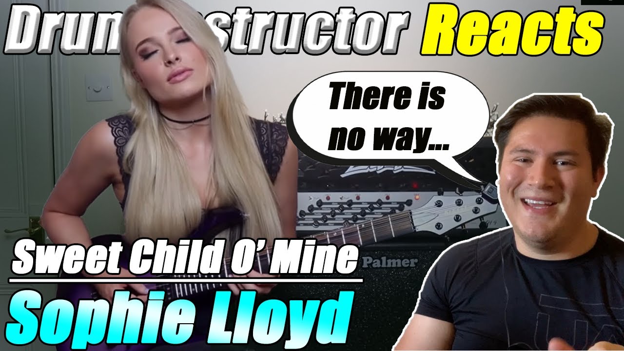 Drum Instructor reacts to Guns N' Roses - Sweet Child O' Mine (SHRED VERSION)