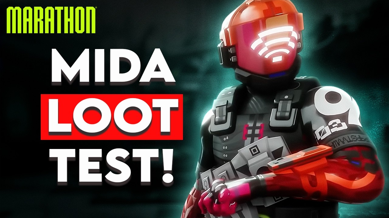 Testing MIDA loot room! #marathonthegame