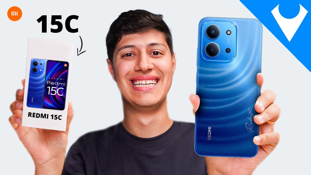 Chegou! REDMI 15C o Xiaomi mais BONITO e BARATO! (800 reais)! UNBOXING