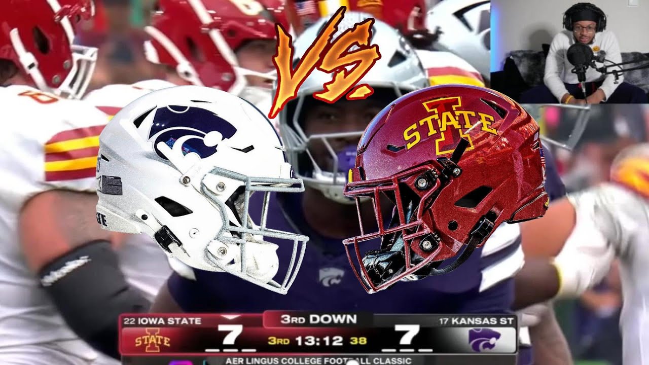 Aer Lingus Classic ☘️ Iowa State Cyclones vs. Kansas State Wildcats | Full Highlights| Reaction Vid