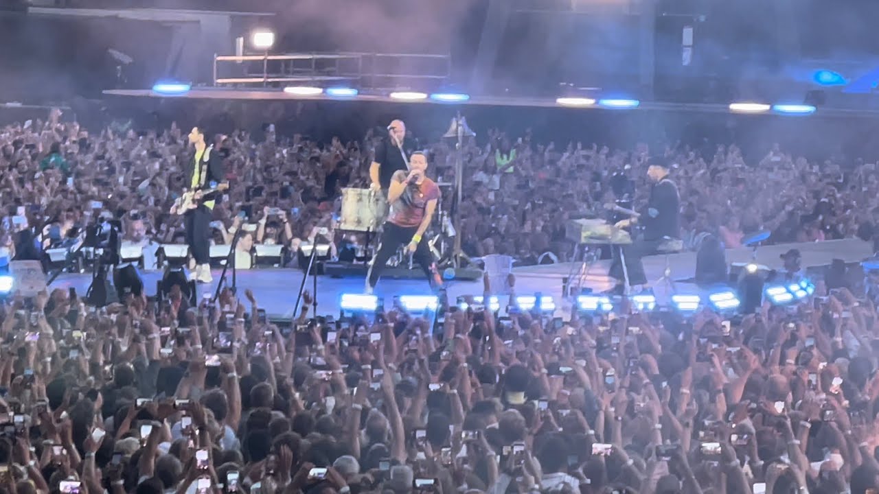 Coldplay Viva la Vida Live Brussels 4K - 05.08.2022