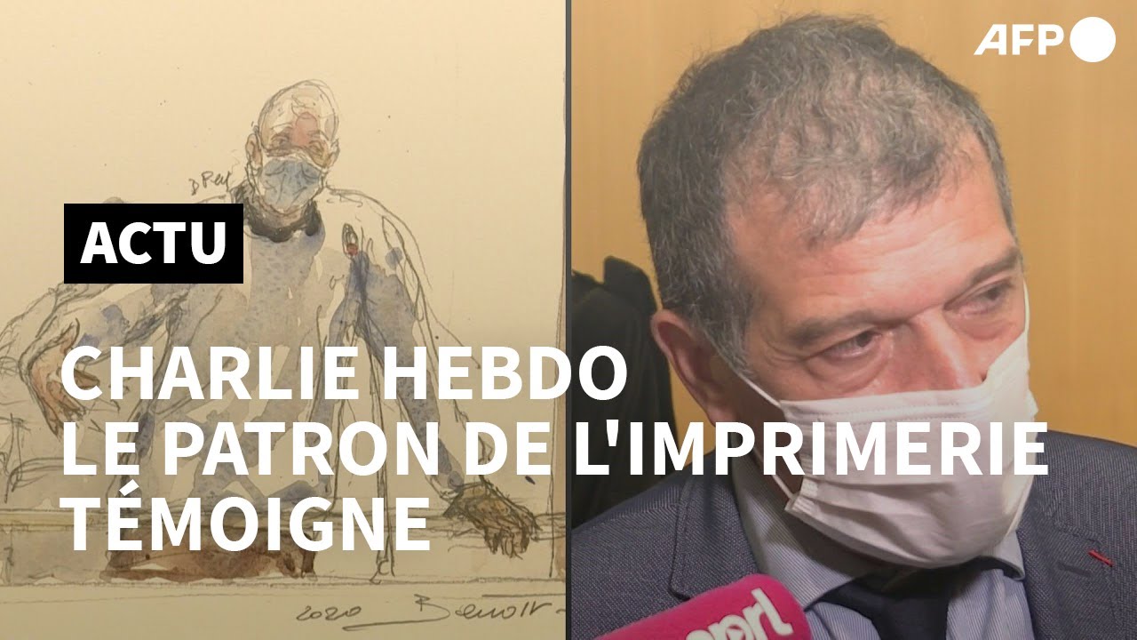 Au procès Charlie, le patron de l'imprimerie de Dammartin témoigne | AFP