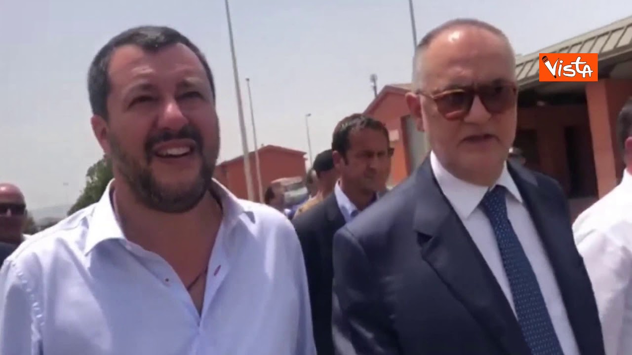 Salvini dopo 2 anni torna al Cara di Mineo ora completamente deserto