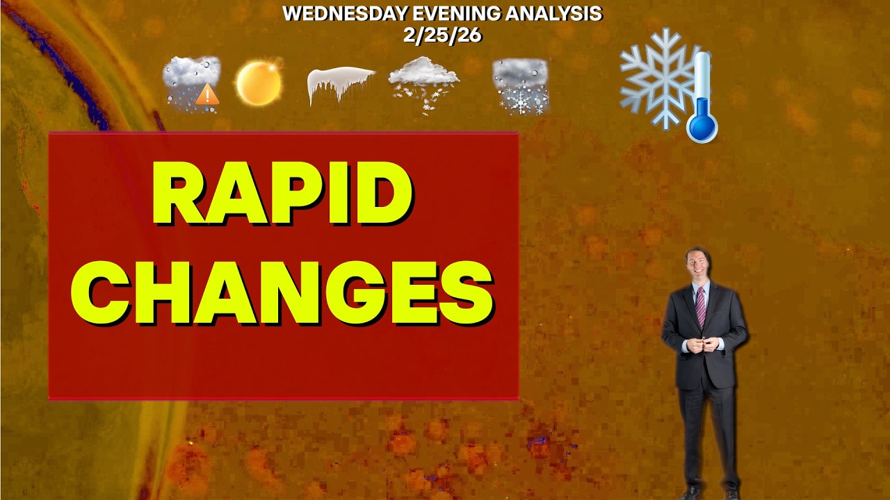 RAPID WEATHER CHANGES AHEAD - HUTCH HAS THE FULL REPORT