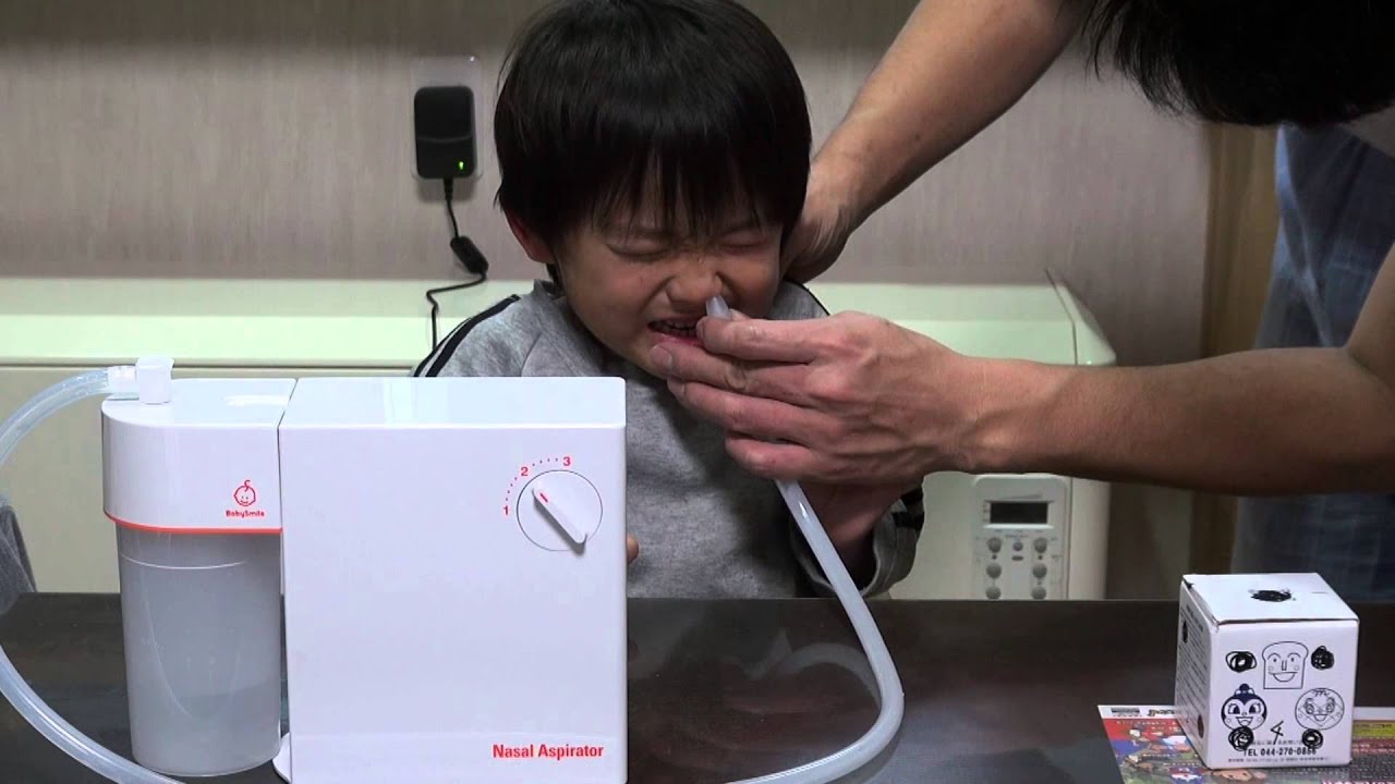 電動鼻水吸引器使ってみた。（ベビースマイル　メルシーポットS-502）